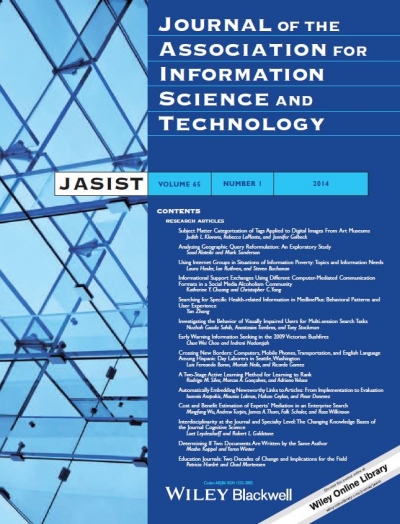 JASIST Cover